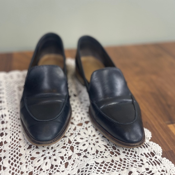 Everlane Black Leather Modern Loafer Black 9 - Picture 4 of 8